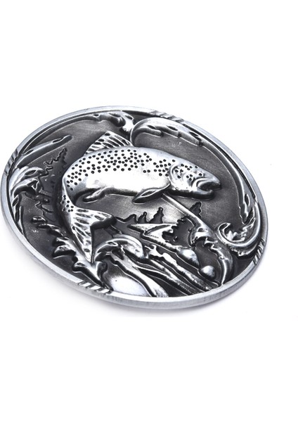 Loveshopping* Batı Kovboy Balık Kemer Tokası Erkek Kot Aksesuarları Metal Kemer Tokası (Yurt Dışından) fiyatları
