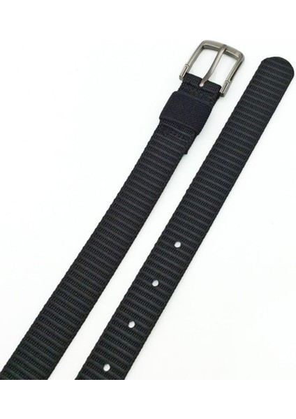 Nemli Yeni Moda Taktik Kemer Erkek Kadın Unisex Kanvas Malzeme Alaşım Metal Pim Kot Rahat Tarzı Yürüyüş Serin Kemer (Yurt Dışından)