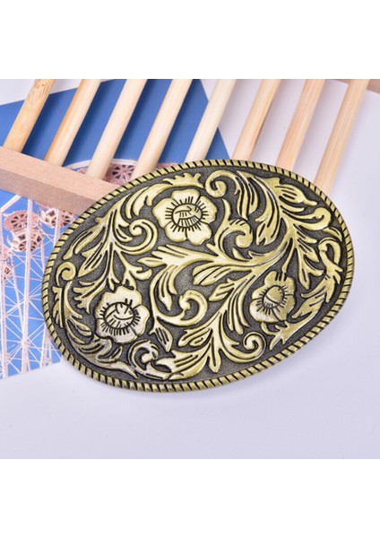 Loveshopping* Yeni Moda Batı Vintage Çiçek Erkek Kemer Tokaları Kovboy Yerli (Yurt Dışından) indirimleri