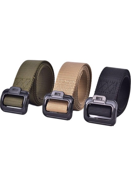 Loveshopping* Erkek Doğa Sporları Askeri Taktik Naylon Kemer Kanvas Web Kemer Ayarlanabilir (Yurt Dışından)