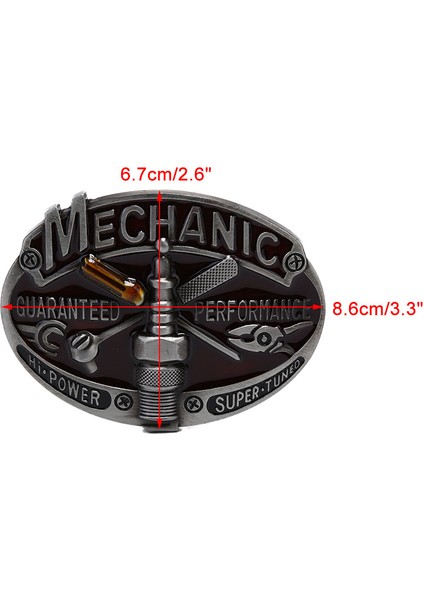 Loveshopping* Retro Marangoz Tamirci Erkek Kemer Tokası Metal Alaşım Batı Kovboy Kovboy Kız (Yurt Dışından) modelleri