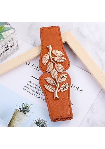 Moda Bayanlar Dekore Elastik Toka Geniş Kuşak Günlük Elbise Kemeri Kırmızı Beyaz Siyah Kadınlar Için Lüks Marka Tasarımcısı Kemerler (Yurt Dışından) fırsatları