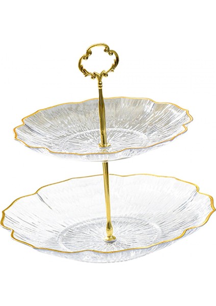 Cupcake Stand Cake Stand Pasta Düğün Partileri Kutlaması 2 Katman (Yurt Dışından) fırsatları