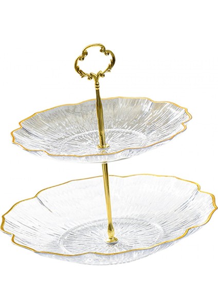 Cupcake Stand Cake Stand Pasta Düğün Partileri Kutlaması 2 Katman (Yurt Dışından) indirimleri