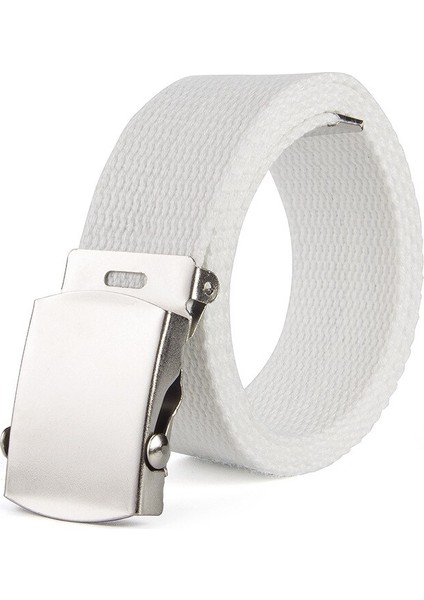 Yüksek Kaliteli 2.5 cm Erkek/kadın Kanvas Kemerler Lüks Tasarım Erkek ve Kız Açık Eğitim Kot Kemer Kemer 80-120 cm (Yurt Dışından) modelleri