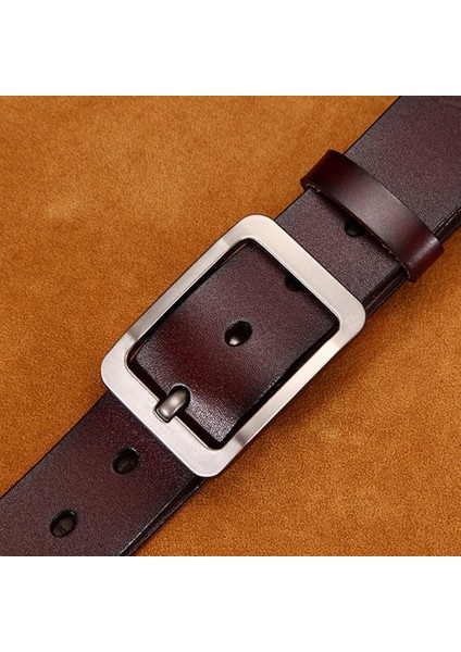 [dwts] MEN39S Kemer Deri Erkek Erkek Hakiki Deri Kayış Lüks Pin Toka Rahat MEN39S Kemer Kuşağı Ceinture Homme (Yurt Dışından)