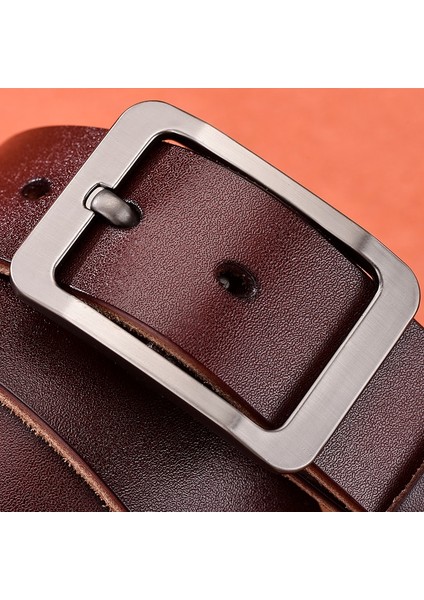 [dwts] MEN39S Kemer Deri Erkek Erkek Hakiki Deri Kayış Lüks Pin Toka Rahat MEN39S Kemer Kuşağı Ceinture Homme (Yurt Dışından) fırsatları