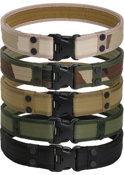 Yeni Ordu Tarzı Savaş Kemerleri Hızlı Bırakma Taktik Kemer Moda Erkekler Kanvas Kemer Açık Kamuflaj Bel Kemeri (Yurt Dışından) modelleri