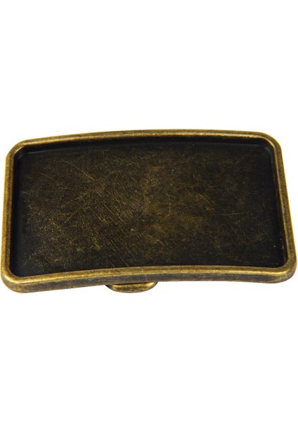 Vintage Klasik Dikdörtgen Boş Diy Bronz Metal Kemer Tokası Erkek Batı Diy Yapımı El Sanatları (Yurt Dışından) indirimleri