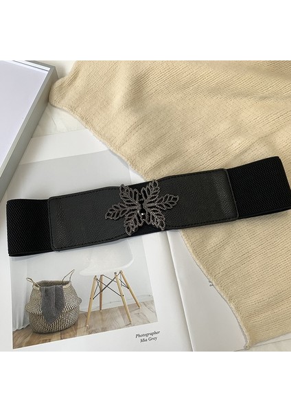 Vintage Geniş Bel Kemeri Kadınlar Için Retro Totem Geniş Kemer Elastik Streç Elbise Bel Kemeri Toka Bandı Bayanlar (Yurt Dışından) fırsatları