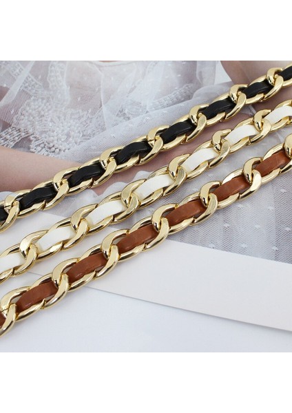 Yüksek Kaliteli Metal Bel Zinciri Kadın Elbise Gömlek Dekorasyon Bel Kapanış Çiçek Inci Kolye Zinciri Pantolon Kemer Lüks Kemer (Yurt Dışından) indirimleri