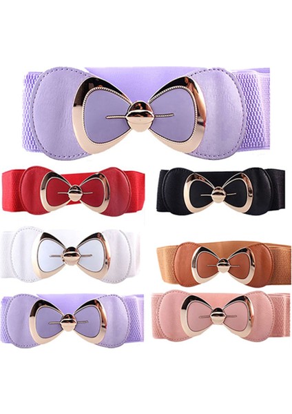 Yeni Varış Kadın Ilmek Toka Metalik Suni Deri Kemer Elastik Kroset Bel Kemeri Dropshipping (Yurt Dışından) fiyatları