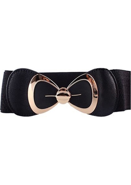 Yeni Varış Kadın Ilmek Toka Metalik Suni Deri Kemer Elastik Kroset Bel Kemeri Dropshipping (Yurt Dışından) modelleri