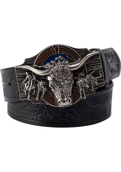 Inek Desenli Kemer Hakiki Deri Kovboy Büyük Agio (Yurt Dışından) fiyatları
