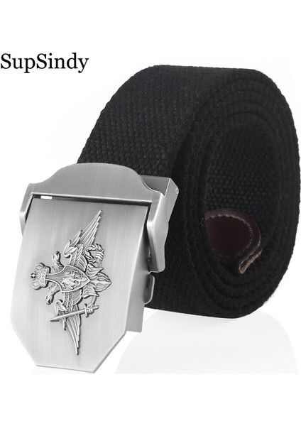 Supsindy Erkekler Kanvas Kemer 3D Rusya Federasyonu Silahlı Kuvvetler Metal Taktik Kemerler Kot Kemer Ordu Askeri Erkek Kayışı (Yurt Dışından) fiyatları