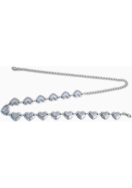 Yeni Benzersiz Kalp Metal Kemer Kadın Moda Aşk Zinciri Kemerler Kadın Kot Elbise Kemer Marka Tasarım 2022 (Yurt Dışından) fırsatları