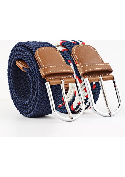 Yeni Yüksek Kalite Moda Kemer Kanvas Örgülü Kemerler Kadın Erkek Pin Toka Dokuma Streç Bel Kemeri Cinturon Mujer (Yurt Dışından) indirimleri