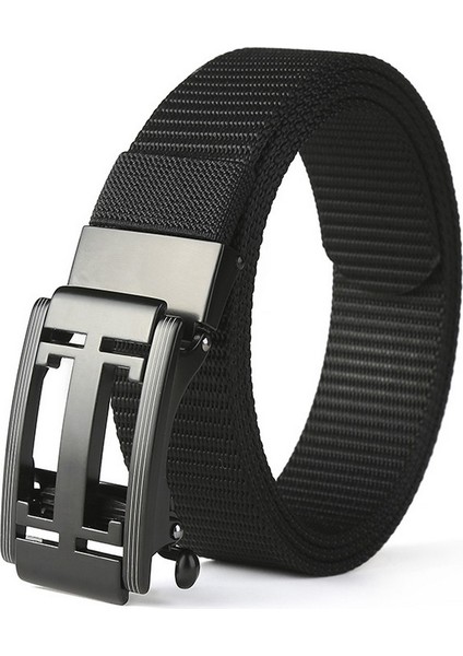 Taktik Kemer 2021SWAT Savaş Askeri Teçhizat Erkekler Naylon Metal Toka Nakavt Kemerler Taşıma Bel Kemeri 120 cm Siyah (Yurt Dışından)