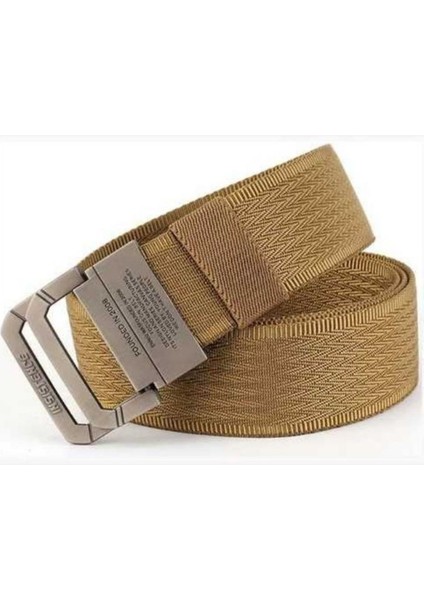 [rongcai] Erkek Askeri Taktik Naylon Çift Halkalı Kemer Kemeri (Unisex) (Yurt Dışından) fiyatları