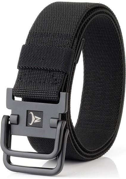 Çift Halkalı Toka Naylon Elastik Streç Dayanıklı Kanvas Kemer Rahat Vahşi Kemer 120 cm (Yurt Dışından) fiyatları