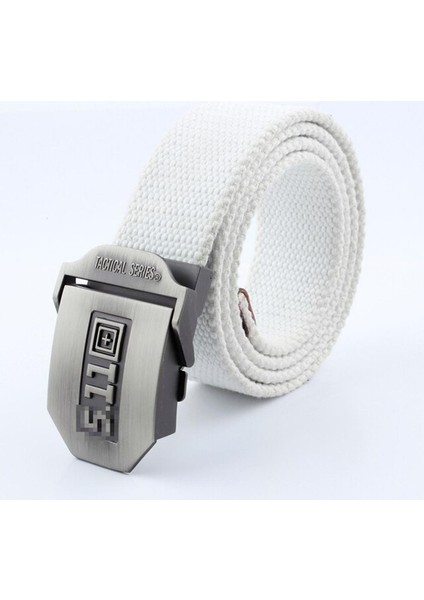 Sıcak Satış Erkekler Açık Taktik Kanvas Kemer Yüksek Kaliteli Alaşım Taktik Toka Polis Askeri Naylon Kemer 110-140 Büyük Boy (Yurt Dışından)