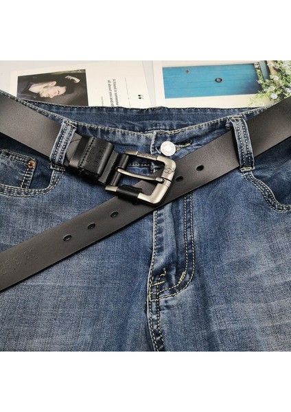 Jeepzero Hakiki Deri Kemerler Erkekler Için Lüks Kovboy Kayışı Marka Kot Erkekler Lüks Vintage Tasarımcı Yüksek Kaliteli Erkek Kemerleri (Yurt Dışından) fırsatları