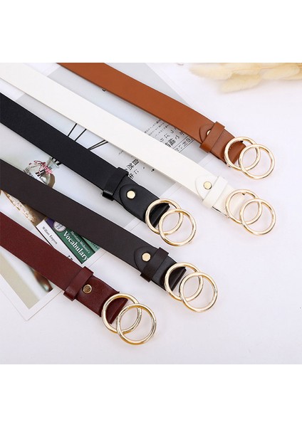 Çeşitli Durumlar Için Çift Yuvarlak Tokalı Kadın Eğlence Kemeri (Yurt Dışından) fırsatları