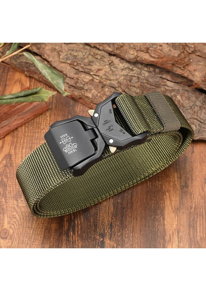 Yeni Taktik Kemer Askeri Kaliteli Naylon MEN39S Eğitim Kemeri Metal Çok Fonksiyonlu Toka Açık Spor Kanca Yeni (Yurt Dışından) modelleri