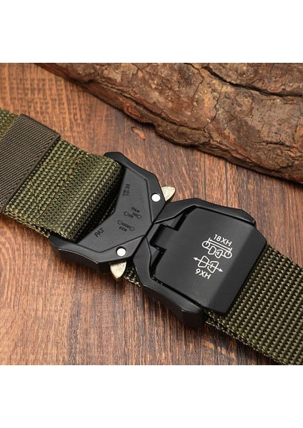 Yeni Taktik Kemer Askeri Kaliteli Naylon MEN39S Eğitim Kemeri Metal Çok Fonksiyonlu Toka Açık Spor Kanca Yeni (Yurt Dışından) fırsatları