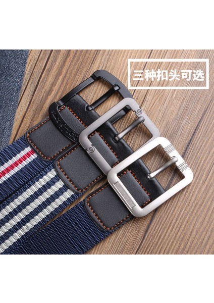 [rongcai] Erkek Kemeri Yeşil Pin Toka Kanvas Kemer Rahat Açık Kot Kemer Gelgit Askeri Eğitim Kemeri Erkekler (Yurt Dışından) indirimleri