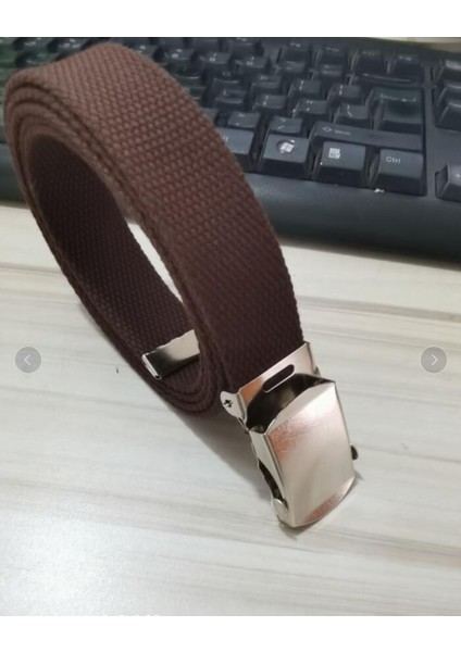 Yüksek Kaliteli 2.5 cm Erkek/kadın Kanvas Kemerler Lüks Tasarım Çocuk Erkek ve Kız Açık Eğitim Kot Kemer Kemer 80-120 cm (Yurt Dışından) indirimleri