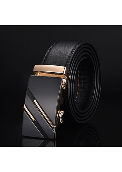 [dwts] Erkek Kemerleri Metal Otomatik Toka Marka Yüksek Kaliteli Kemerler Erkekler Için Ünlü Marka Lüks Çalışma Kayışı (Yurt Dışından)