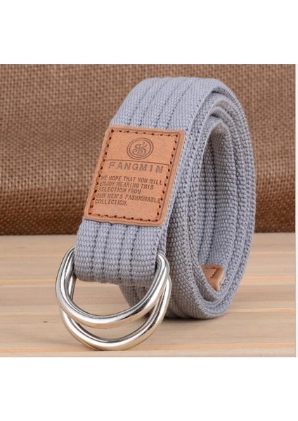 【rongcai】 Bayan Kemer Moda Bel Kemerleri Kadın Erkek Altın Çift O-Ring Buck Kemerler (Yurt Dışından) fırsatları