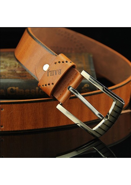 Vintage Erkek Hakiki Deri Kemerler Lüks Pin Toka Erkek Kemerleri Yüksek Kaliteli Deri Kayış Moda Erkek Kemerleri Kot Kemer (Yurt Dışından) fiyatları