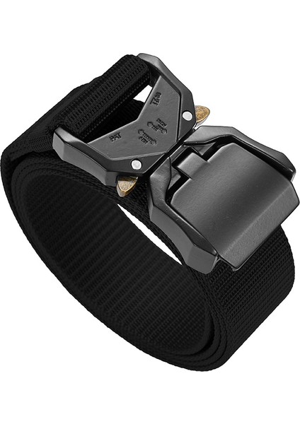 Taktik Kemer Yeni Açık Hızlı Bırakma Alüminyum Alaşımlı Dış Kemer Askeri Tarzı Naylon Kemer 125 cm (Yurt Dışından) fiyatları