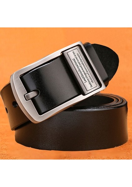 Yeni Yüksek Kalite Lüks Marka Deri Kemer Tasarımcı Kemerleri Erkekler Pin Toka Siyah Iş Pantolon Askısı Cinturones Cinto (Yurt Dışından) indirimleri