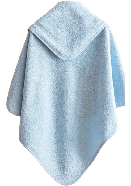 Pamuk Bebek Banyo Kundağı - Mavi Bebek Banyo Havlusu - Yeni Doğan Hediyesi fırsatları