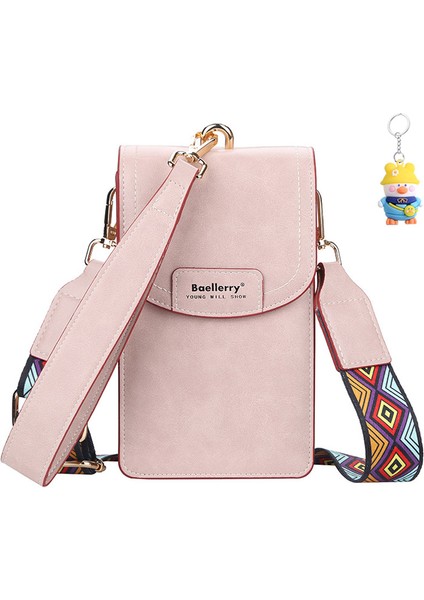Bayan Cüzdan Moda ve Çok Yönlü Büyük Kapasiteli Toka Crossbody Cep Telefonu Çantası (Yurt Dışından)