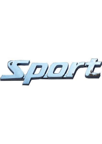 Sport Plastik Krom Arma Logo Sticker
