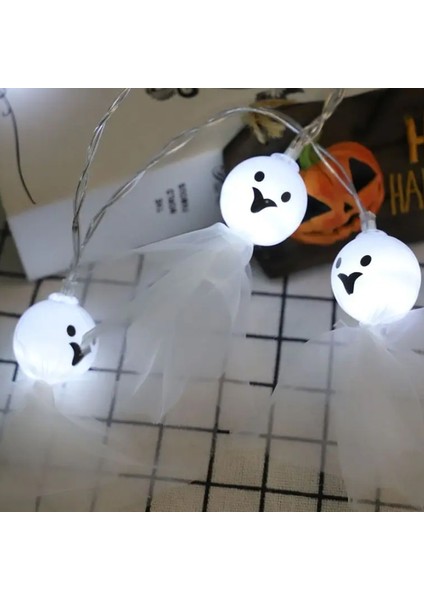 Cadılar Bayramı Hayalet Dize Işıklar 1.5m 10 Işık Sıcak Beyaz (Yurt Dışından) modelleri