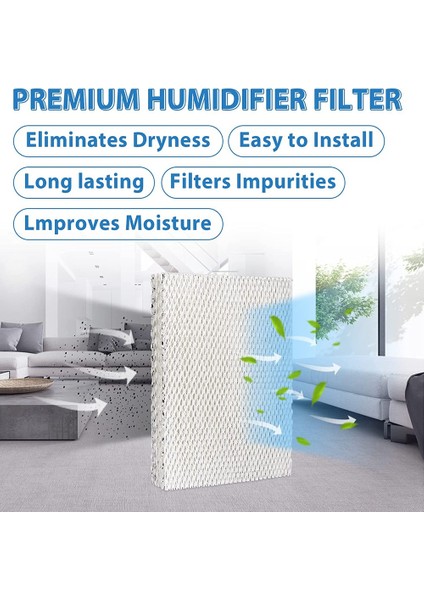 45 A2 45 Tüm Ev Nemlendirici Modelleri Için Su Paneli 400, 400A, 400M (2'li Paket) Nemlendirici Parçaları ve Aksesuarları (Yurt Dışından)