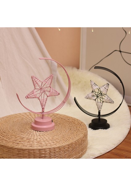 Ev Yatak Odası Dekorasyon Yıldız Ay LED Model Lamba (Yurt Dışından) modelleri