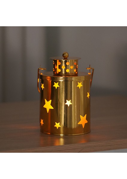 Açık Vintage Stil LED Gece Lambası Ambiyans El No Işık (Yurt Dışından)