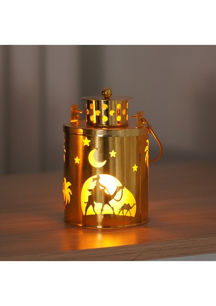 Açık Vintage Stil LED Gece Lambası Ambiyans El No Işık (Yurt Dışından)