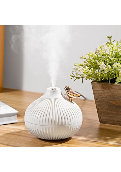 300ML Küçük Soğan Hava Nemlendirici Aroma Yayıcı Taşınabilir LED Buhar Akıllı Mist USB Nemlendirici Arıtma (Yurt Dışından)