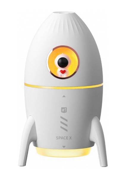 350ML Mini Astronot Hava Temizleme Nemlendirici, Ev Için Atmosfer Işığı ile Hava Nemlendiriciyi Kullanmak Için Takılı Pembe (Yurt Dışından)