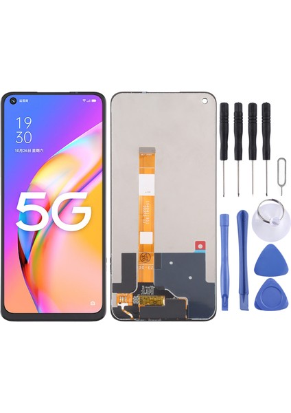 Oppo A93 5g PCGM00 Için Orijinal LCD Ekran Dijitalleştirici Tam Montajlı (Yurt Dışından)