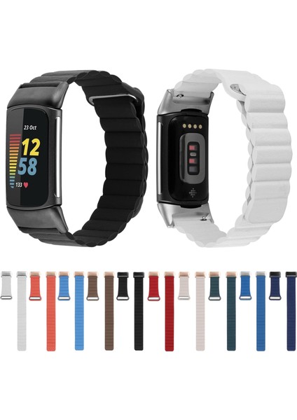 Fit Charge 5 Cape Cod Blue Için Manyetik Döngü Askısı (Yurt Dışından)