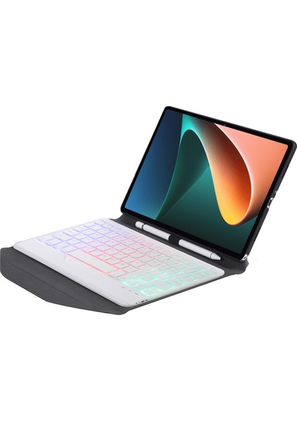 Klavye + Kılıf B0N5S Xiaomi Pad 5/5 Pro Siyah + Beyaz (Yurt Dışından) fırsatları