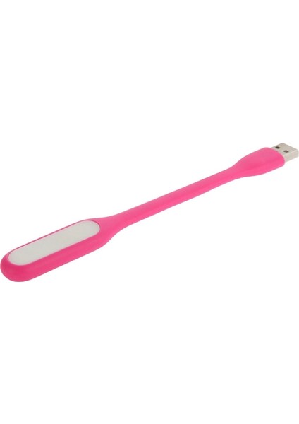 100 Adet Taşınabilir Mini USB 6 LED Işık Pembe (Yurt Dışından)